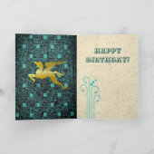 Birthday Wishes Kaart (Binnen)