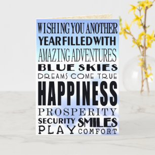 Birthday Wishes Kaart