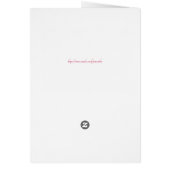 Birthday Wishes Kaart (Achterkant)