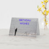 BIRTHDAY WISHES KAART (Gele Bloem)