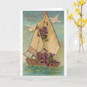  Birthday Wishes Kaart (Gele Bloem)