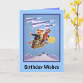 Birthday Wishes, Ski Bavaria, Duitsland Kaart (Gele Bloem)