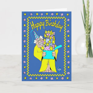 BIRTHDAY WIZARD Birthday-kaart Kaart