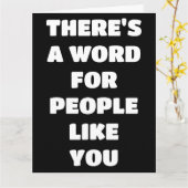 BIRTHDAY WONDERFUL PERSON COMPLIMENT BIG KAART (Gele Bloem)