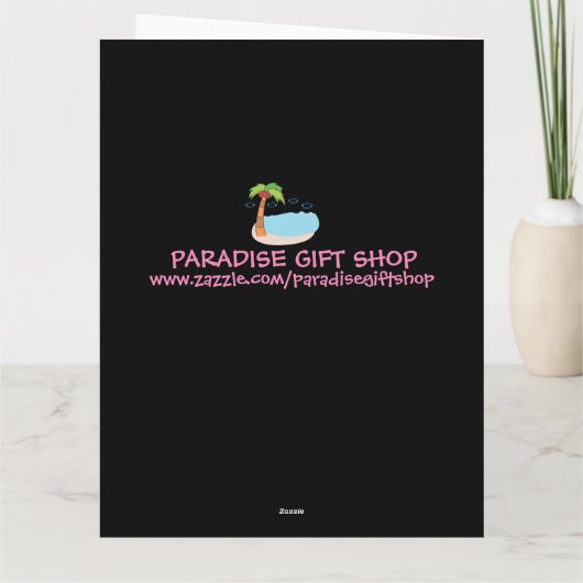 BIRTHDAY WONDERFUL PERSON COMPLIMENT BIG KAART (Achterkant)