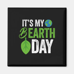 Birthday World Earth Day Natuur Planet Cute Enviro Magneet