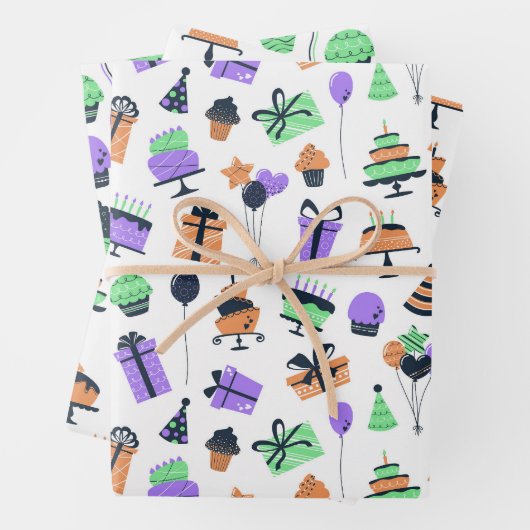 Birthday Wrapping Paper (In situ)