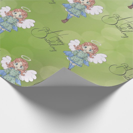 Birthday Wrapping Paper Cadeaupapier (Hoek)