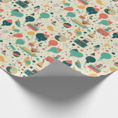 Birthday Wrapping Paper Cadeaupapier (Hoek)