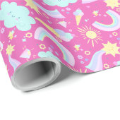 Birthday Wrapping Paper. Cadeaupapier (Rol Hoek)