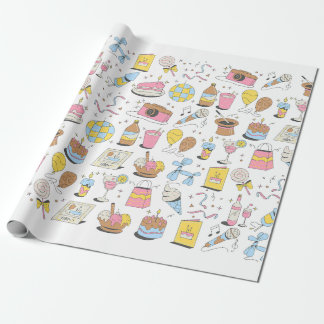 Birthday Wrapping Paper Cadeaupapier