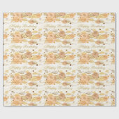 Birthday Wrapping Paper-Happy Birthday Cadeaupapier (Vlak)