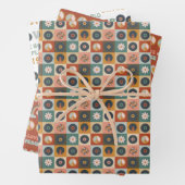 Birthday Wrapping Paper Sheets uit 1970 (In situ)