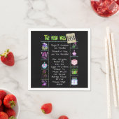 Birthday Year 1958 Party Paper Napkin Servet (Insitu)