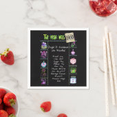 Birthday Year 1960 Party Paper Napkin Servet (Insitu)