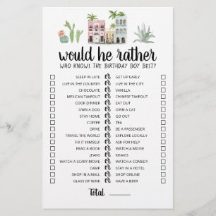 Birthday Zou hij het meest bewerkbare spel