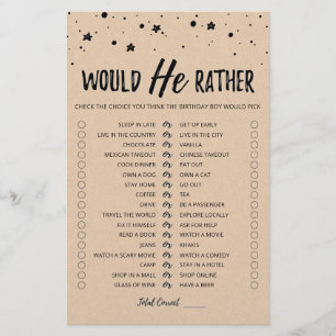 Birthday Zou hij het meest bewerkbare spel