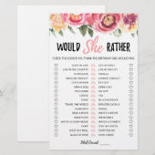 Birthday Zou ze een vrij bewerkbaar spel kunnen sp (Voorkant / Achterkant)