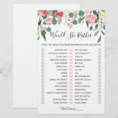 Birthday Zou ze een vrij bewerkbaar spel kunnen sp (Voorkant / Achterkant)