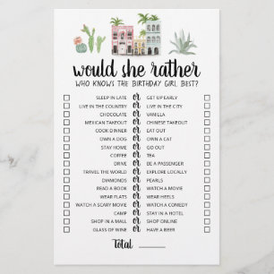 Birthday Zou ze een vrij bewerkbaar spel kunnen sp