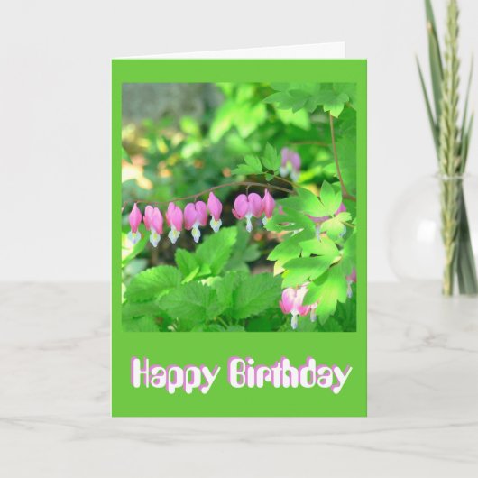 BirthdayCard, "Ik ben zo blij dat je bent geboren" Kaart (Voorkant)