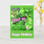 BirthdayCard, "Ik ben zo blij dat je bent geboren" Kaart (Gele Bloem)