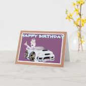 BIRTHDAYcard spangleMASSIVE I TOONS Kaart (Gele Bloem)
