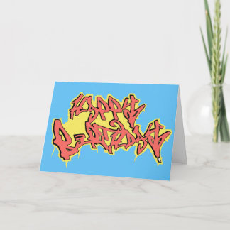 BIRTHDAYcard spangleMASSIVE Kaart