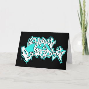 BIRTHDAYcard spangleMASSIVE Kaart