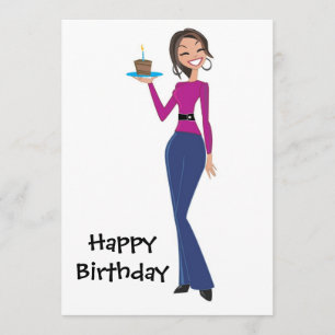 BirthdayGirl, Happy Birthday Kaart