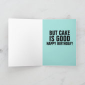 BIRTHDAYS BLOW FUNNY BIRTHDAY-KAARTEN KAART (Binnen)