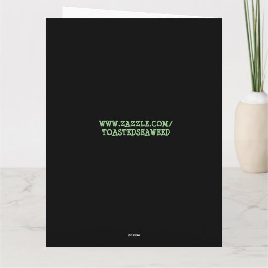 BIRTHDAYS BLOW FUNNY FART BIRTHDAY CARDS KAART (Achterkant)