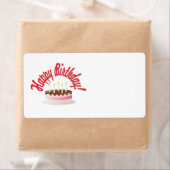 Birthday's cake etiket (Insitu)