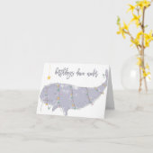 Birthday's Down Under Kaart (Gele Bloem)