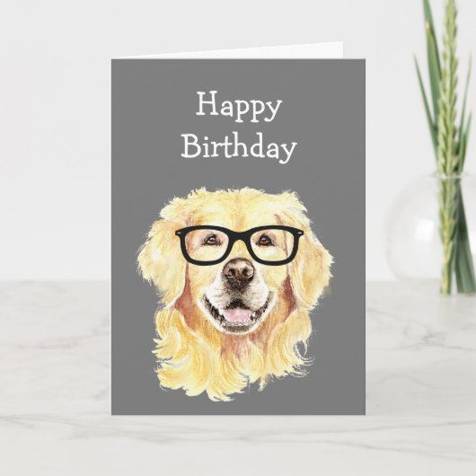 Birthdays Fun Old Age heeft Glasses Card Kaart (Voorkant)