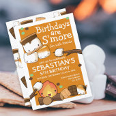 Birthdays is leuker voor vrienden marshmallow kaart