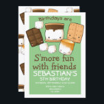 Birthdays is leuker voor vrienden marshmallow kaart<br><div class="desc">Fun en schattige Kawaii Style Birthdays is leuk voor vrienden van de marshmallow party-uitnodiging van Ricaso - met een schattige marshmallow en chocolade - die gemakkelijk te personaliseren zijn met je eigen details - een kleurrijke leuke uitnodiging voor vrienden</div>