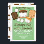 Birthdays is leuker voor vrienden marshmallow kaart<br><div class="desc">Fun en schattige Kawaii Style Birthdays is leuk voor vrienden van de marshmallow party-uitnodiging van Ricaso - met een schattige marshmallow en chocolade - die gemakkelijk te personaliseren zijn met je eigen details - een kleurrijke leuke uitnodiging voor vrienden</div>