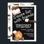 Birthdays is leuker voor vrienden marshmallow kaart<br><div class="desc">Fun en schattige Kawaii Style Birthdays is leuk voor vrienden van de marshmallow party-uitnodiging van Ricaso - met een schattige marshmallow en een vuur - die gemakkelijk te personaliseren zijn met je eigen details - een kleurrijke leuke uitnodiging voor vrienden</div>