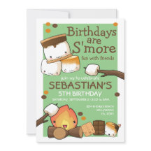 Birthdays is leuker voor vrienden marshmallow