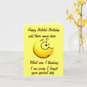 Birthdays_ Kaart (Gele Bloem)