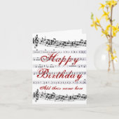 Birthdays Kaart (Gele Bloem)