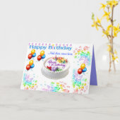 Birthdays_Kaart Kaart (Gele Bloem)