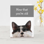 Birthdays more Doctors dan Friends Fun Old Timer Kaart (Gele Bloem)