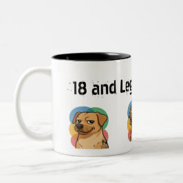 birthdays Mug Tweekleurige Koffiemok