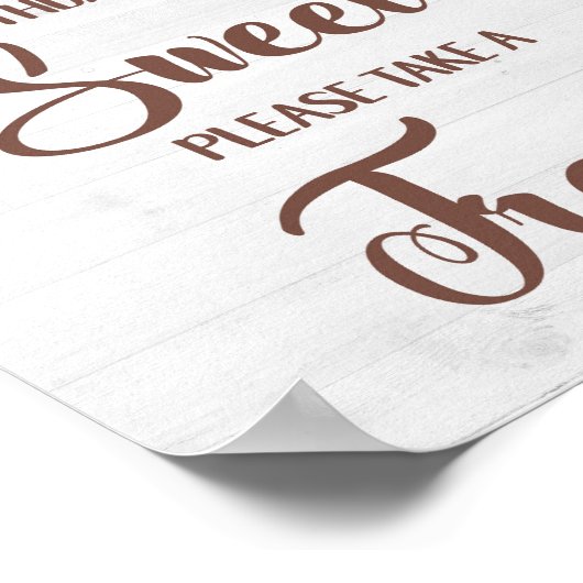 BIRTHDAYS ZIJN SCHAKELAARS... NEEM EEN BEHANDELING POSTER (Hoek)