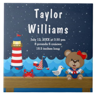 Birthestatistieken over het Beer van de Rode Zeema Tegeltje