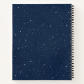 Birthestatistieken van de Nautical Boy Monkey Red  Notitieboek (Achterkant)