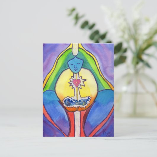 Birthing Briefkaart (Staand voorkant)