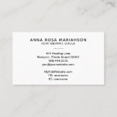 *~* Birthing Midwel Reiki Doula Birth Coach Visitekaartje (Achterkant)